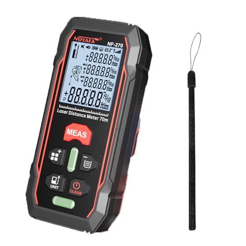 Serplex Laser Measuring Device 229FT LCD Backlit Laser Distance Meter Dual Bubble Level Design ± 1.5mm Precision Digital Distance Laser Measuring Device IP54 Waterproof Design (Battery Not Included) Serplex Laser Measuring Device 229FT LCD Backlit Laser Distance Meter Dual Bubble Level Design ± 1.5mm Precision Digital Distance Laser Measuring Device IP54 Waterproof Design (Battery Not Included)